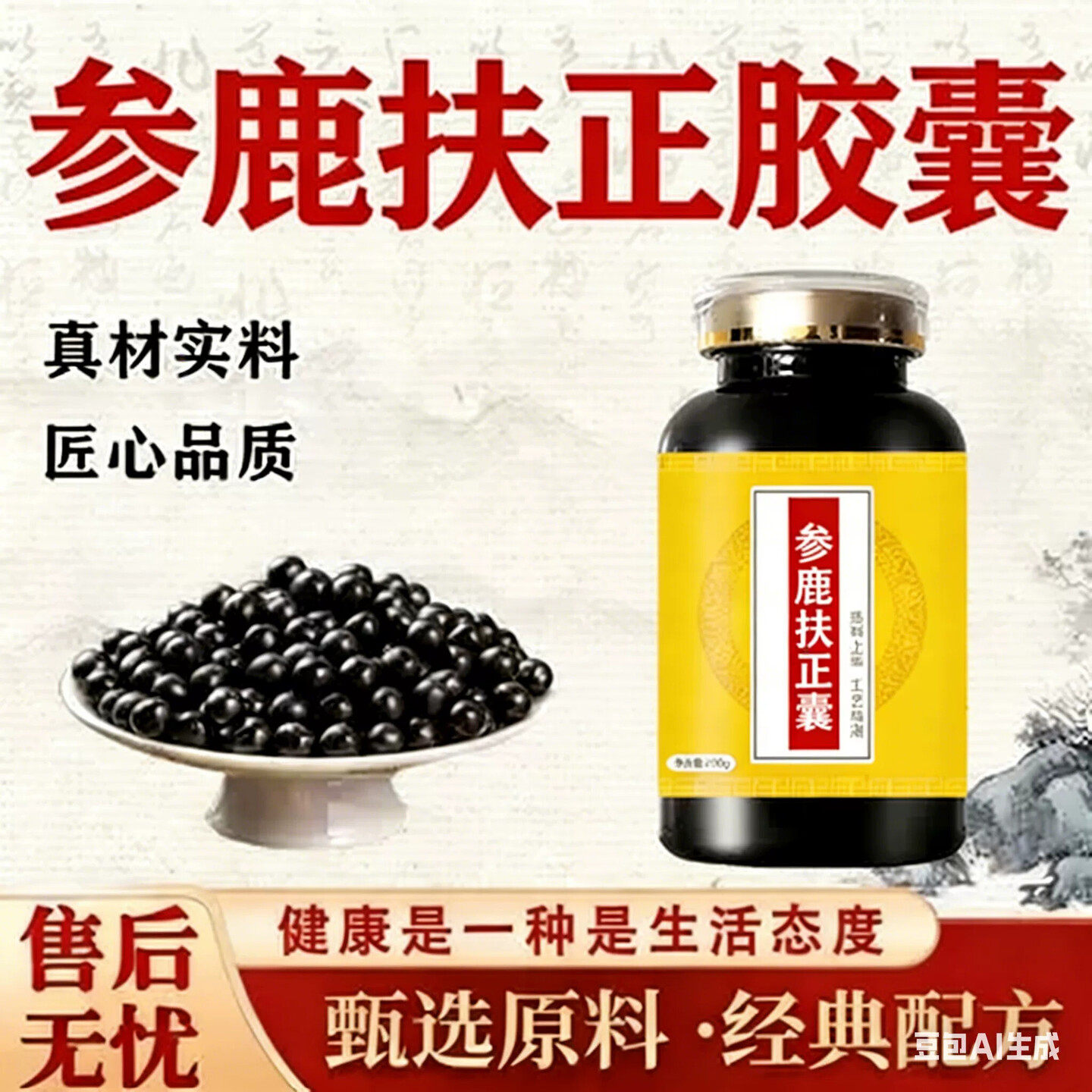 参鹿鹿扶正胶囊大瓶装买2
