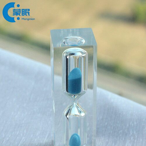 不易碎耐摔水晶30秒沙漏1分钟计时器儿童礼物创意玩具60秒倒计时