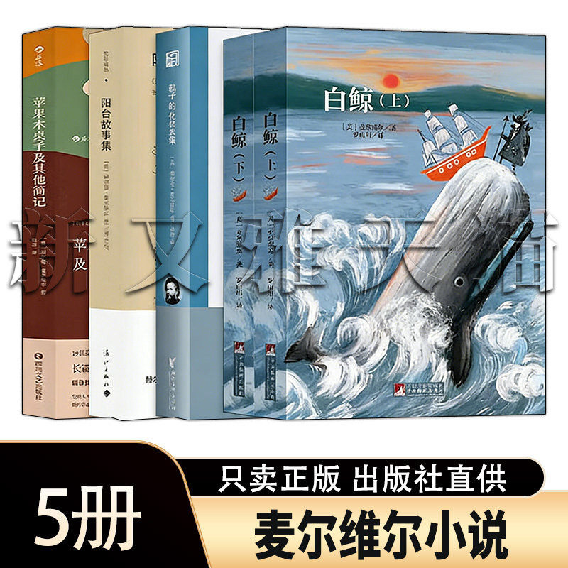 麦尔维尔5册外国经典小说