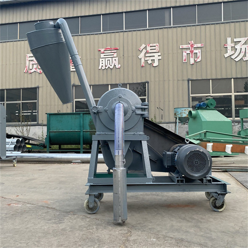 小型鸡鸭鹅饲料粉碎机 齿盘式干辣椒粉碎机 加厚铸造谷物磨粉机