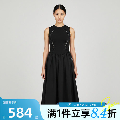adidas阿迪达斯女子夏W DRESS运动休闲时尚连衣裙长裙KS5169