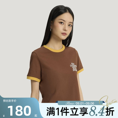 adidas阿迪达斯三叶草女子OG W TEE SS运动休闲短袖T恤KT3061