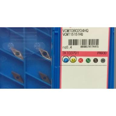 VCMT080204-HQ PR930 正宗京瓷刀片/硬质合金/加工不锈钢
