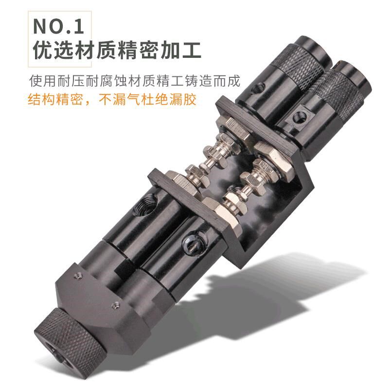 MY双MY-D229-D229精度AB双液点胶阀1:1液中胶低粘度点阀圆高口卡
