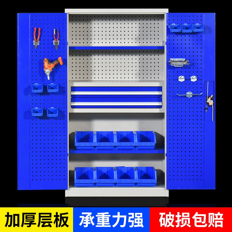 重型五金工具柜铁皮柜多功能工具储物柜零件收纳柜车间汽修工具车