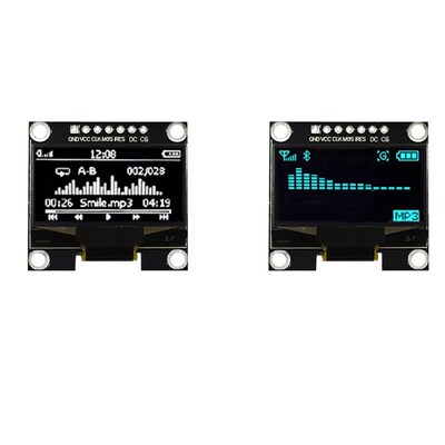 源头厂家1.3寸oled显示屏模块12864屏7针SPI接口SH1106/SSD1306