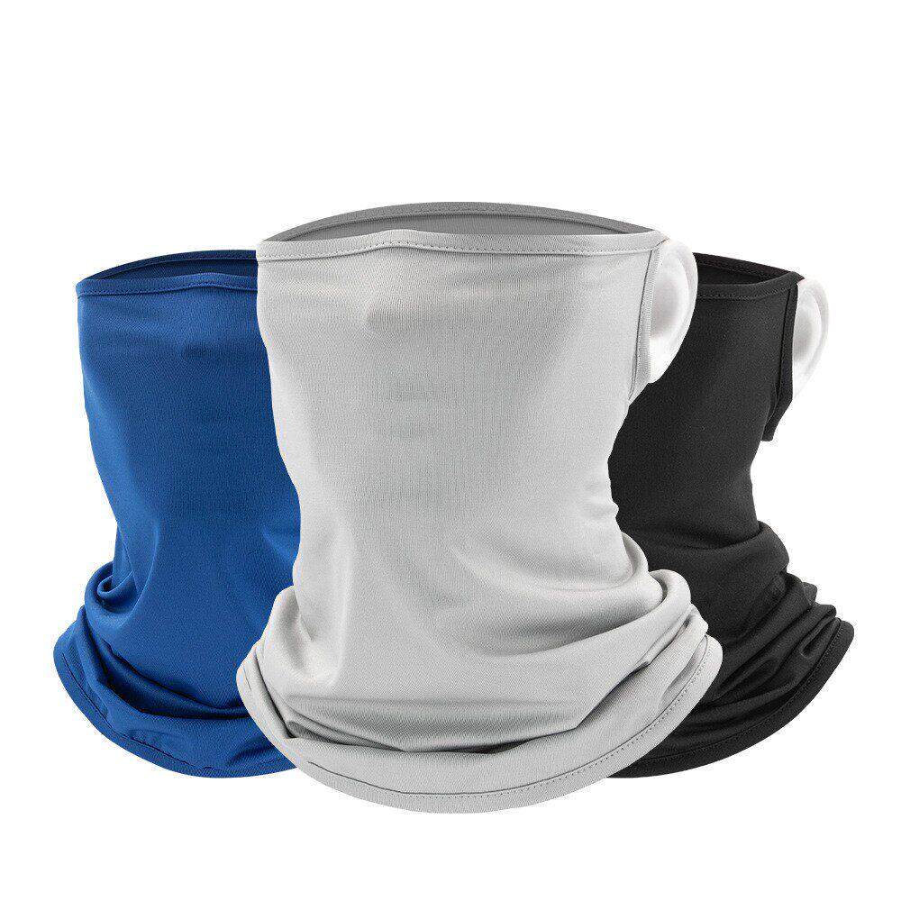 户外骑行防晒防风尘多功能魔术头巾套脖蒙面挂耳围脖头套面罩护颈