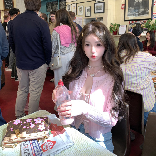 你的懒懒llan百搭四色针织开衫