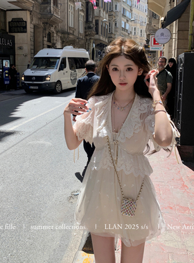 你的懒懒llan【Chol**少女情诗】蕾丝套装/连衣裙 （内搭需单买）