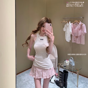 你的懒懒llan【舒芙蕾的香味】灵动少女感私服m1u圆领针织上衣女
