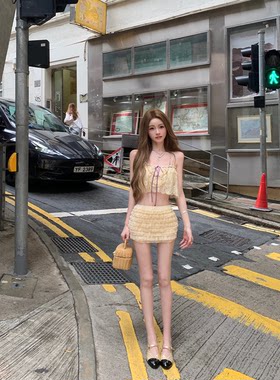 你的懒懒llan甜系蕾丝套装