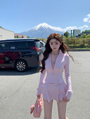 懒懒llan 三色外套 UPF50 你 仙女级 防晒套装 半裙女2025新款