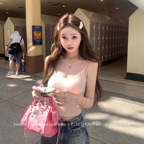你的懒懒llan蕾丝内搭吊带背心