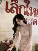 你 裙子 双色连衣裙女气质显瘦裙子2025新款 懒懒llan 香香芭蕾