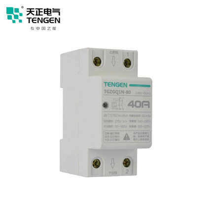 天正TGZGQ1N-80/100自恢覆式过欠压保护器32/40/63A家用单相220V