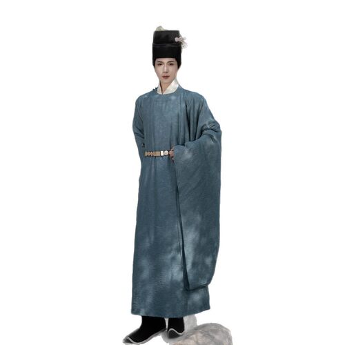 2026新款丹雅集枕上书原创汉服男款宋制圆领袍官袍宋制公服襕袍天