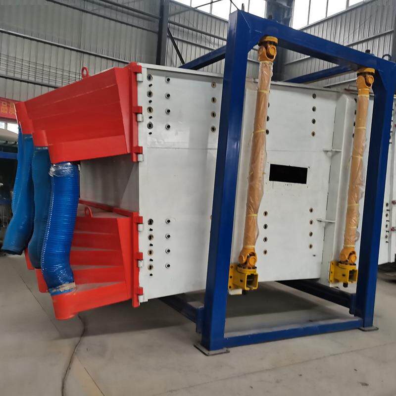 方形摇摆筛筛选砂设备直线振动筛沙机多层震动筛精矿粉往复筛