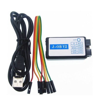 J-OB V2 JLINK OB J-LINK V8 V9 V9.3 STLINK 兼容 带虚拟串口