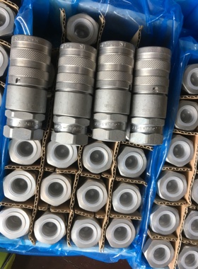 原装进口意大利FASTER液压快速接头FFH0638GAS 平面  ISO16028