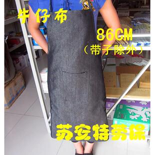 劳动布围裙牛仔布围裙防烫布饭单耐磨耐用防污超值电焊围裙特价