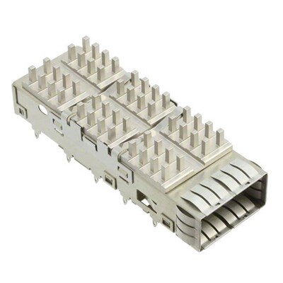 1888631-1 QSFP+ 带散热片 AMP原厂 光模块CAGE连接器