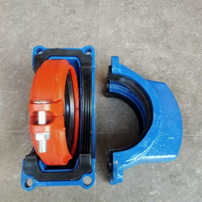 消防水管沟槽钢卡漏水专用修补器哈夫节抱箍夹板快速抢修接头