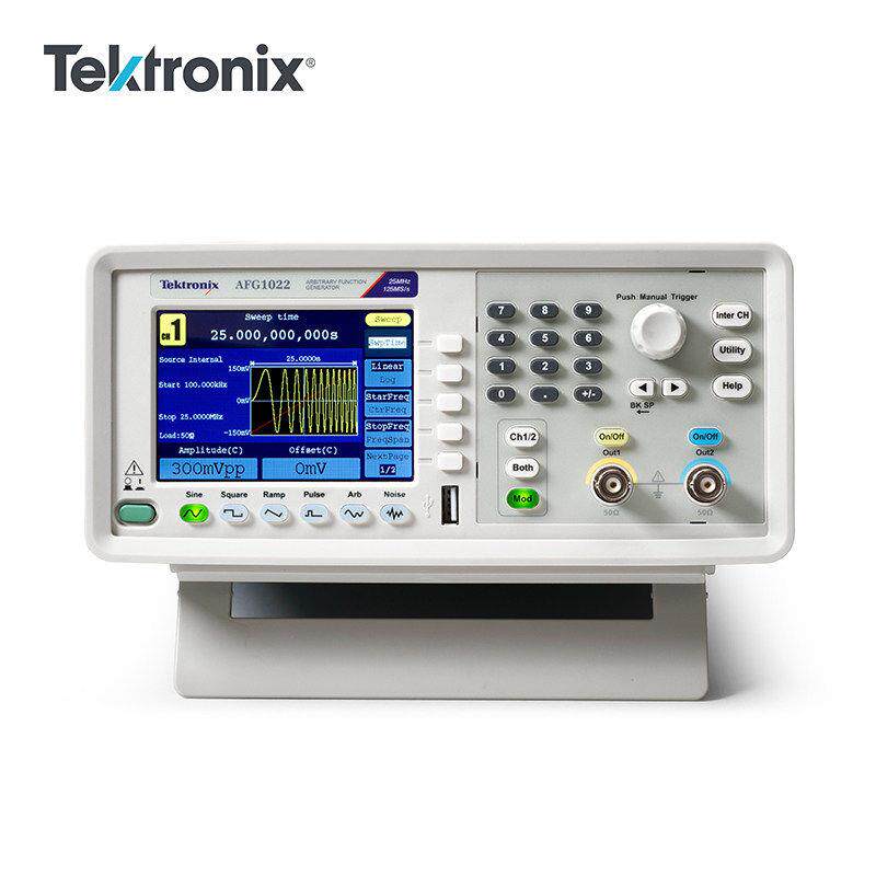 泰克Tektronix任意波形函数信号发生器AFG1022/AFG1062信号源