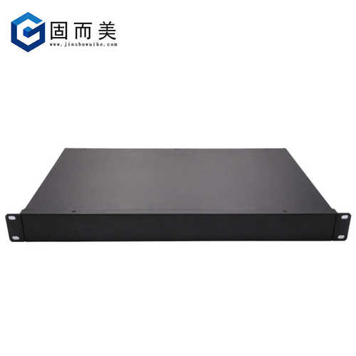 1u300深服务器机箱外壳工业控制器机箱壳子含衬板电子铁壳可定制