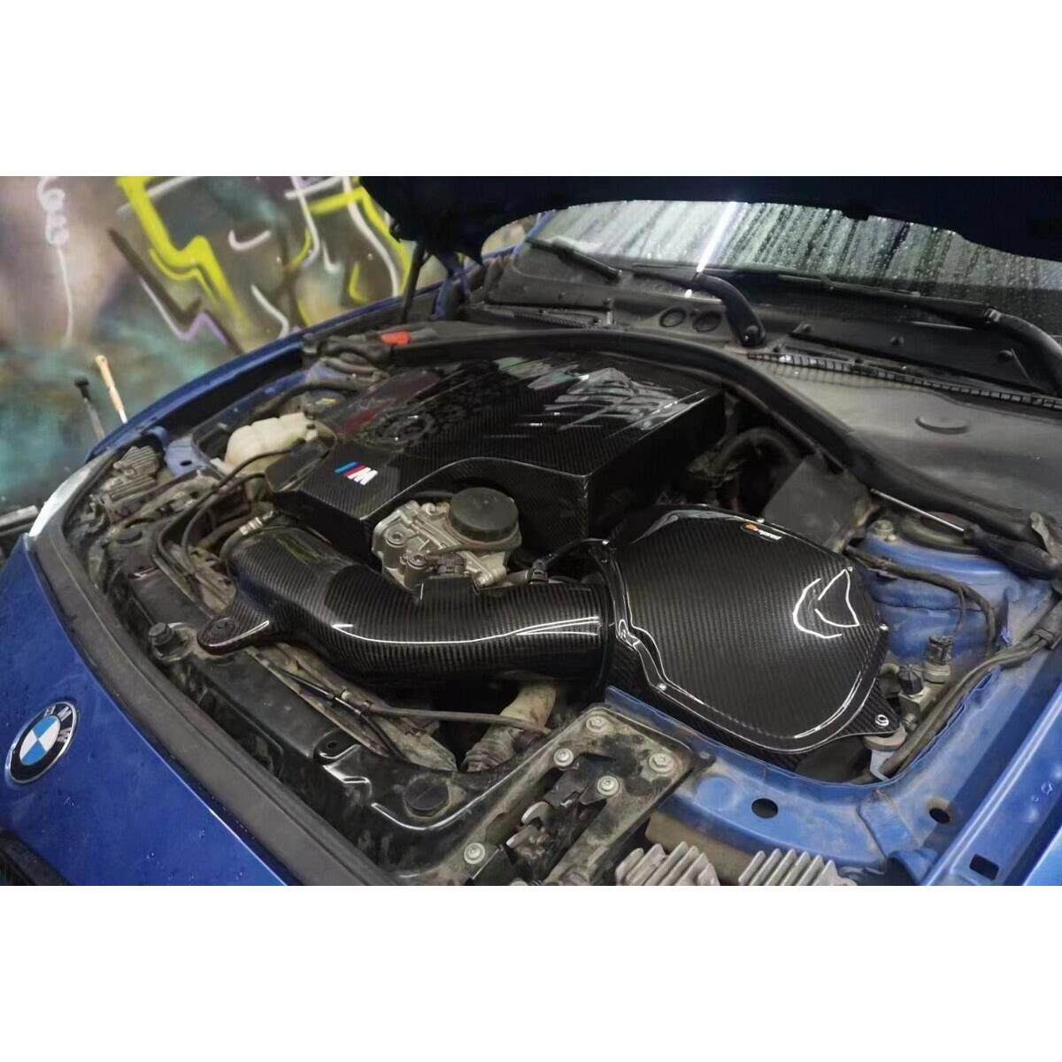 适配宝马M2/M135i/M235i N55 335i/435i airspeed改装进气碳纤