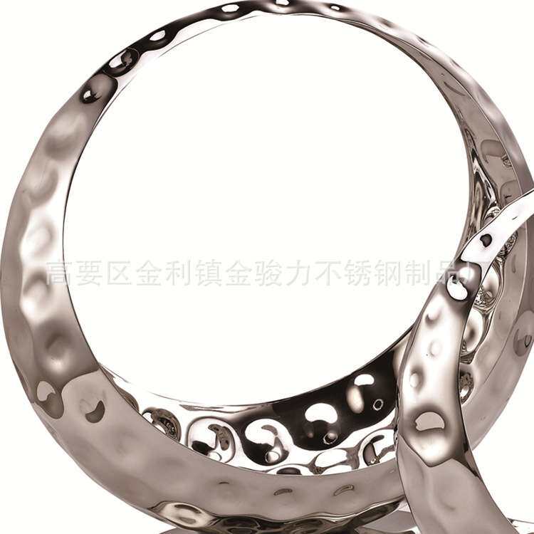 创意不锈钢锤印果篮海鲜刺身盘酒店西餐摆件酒吧KTV自助餐用品