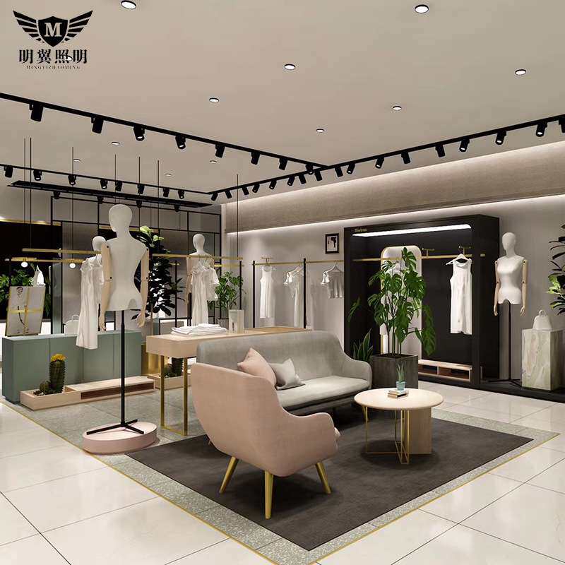 led导轨灯KA服装连锁店3500K35w轨道灯商场橱窗超市轨道高显色