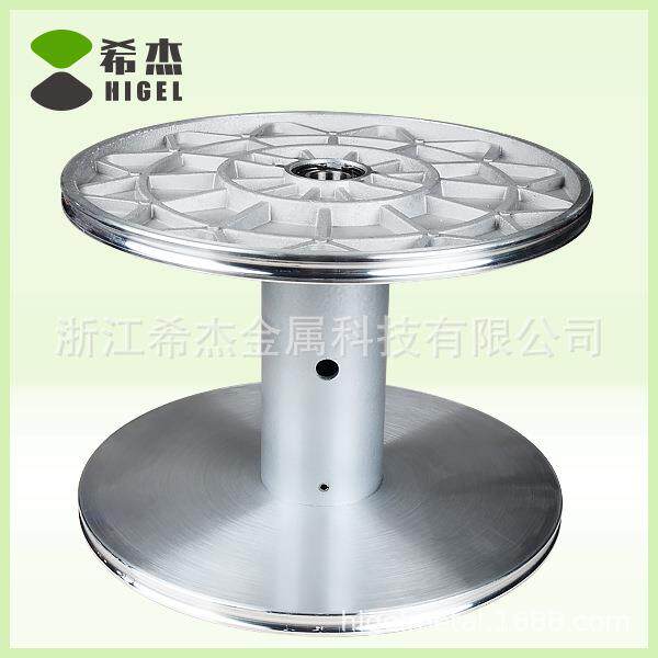 希杰铝盘头,300MM*260MM,织带机钩编机专用,加厚加重不爆盘