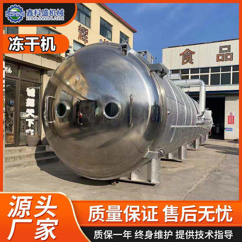 大型水果冻干机液体冻干设备玫瑰花桂花冻干机器农产品冻干机