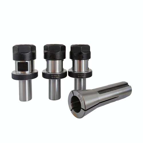 3支C3/4-ER20A-1.38L延长杆+1支R8筒夹3/4孔径-M12后拉螺纹