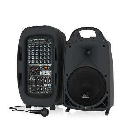 behringer PPA2000BT便携式一体化扬声器便携式音响系统