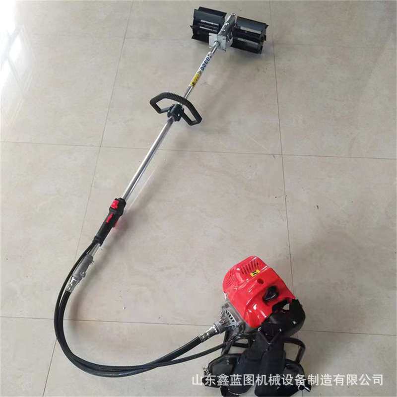 汽油背负式割草机 四冲程小型多功能农用打草机 家用小型割稻机