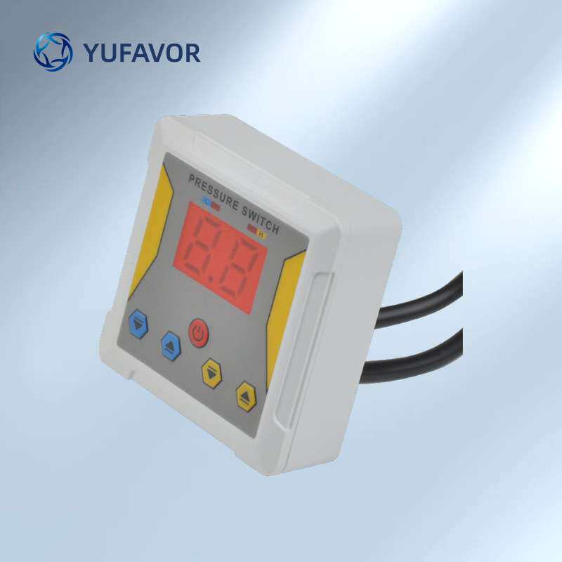 YF-PC10智能空压机数显压力开关电子控制器电接点压力表自动启停