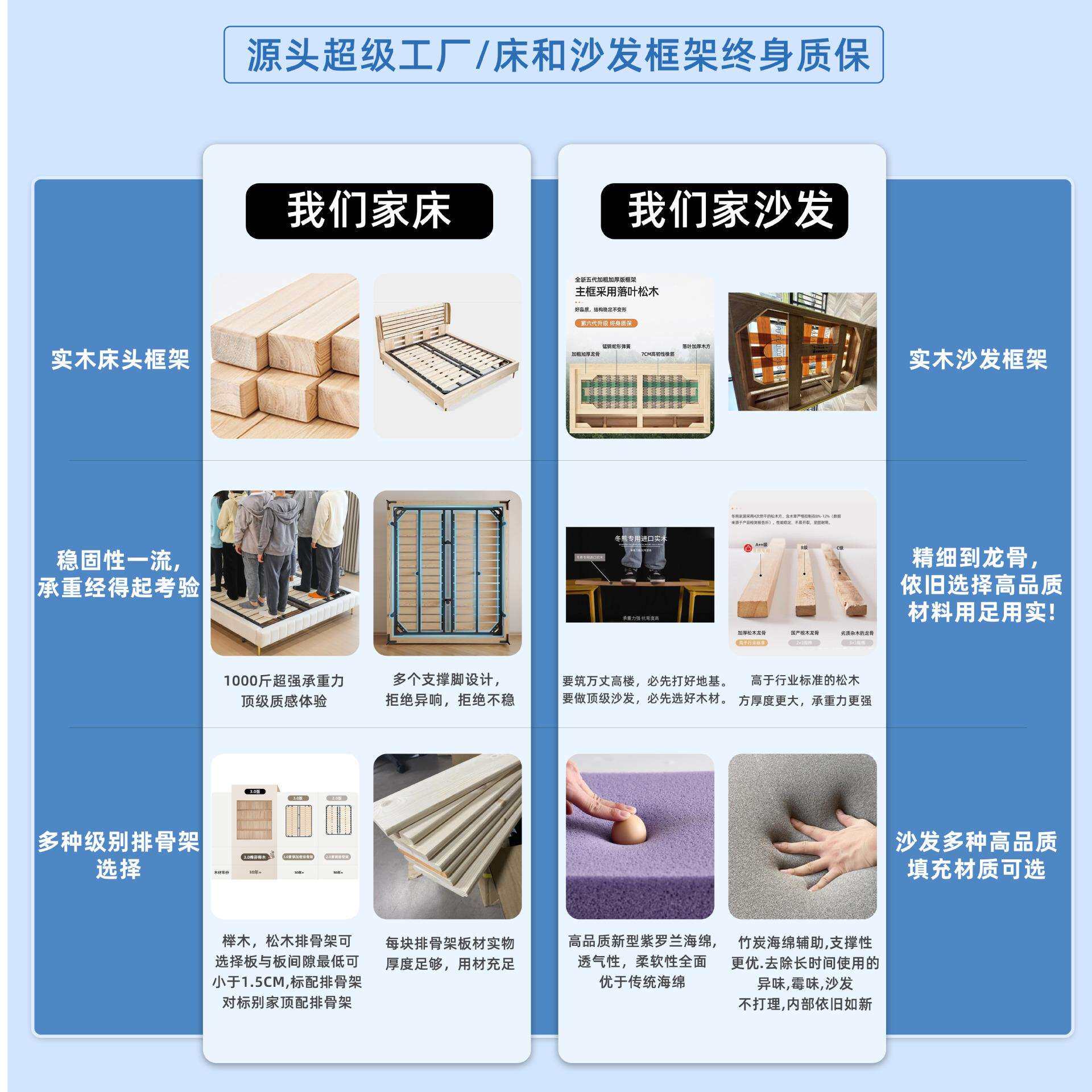 桐语特全实木榉木男孩女孩小户型双人床简约防护栏小孩卧室儿童床