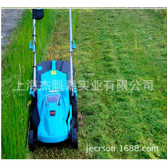 艺森锂电无刷电机割草机ES-M3301充电式手推电动草坪机草坪修剪机