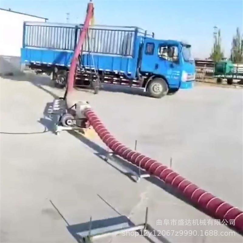家用牛筋软管上料机颗粒散料自吸式弹簧蛟龙输送机