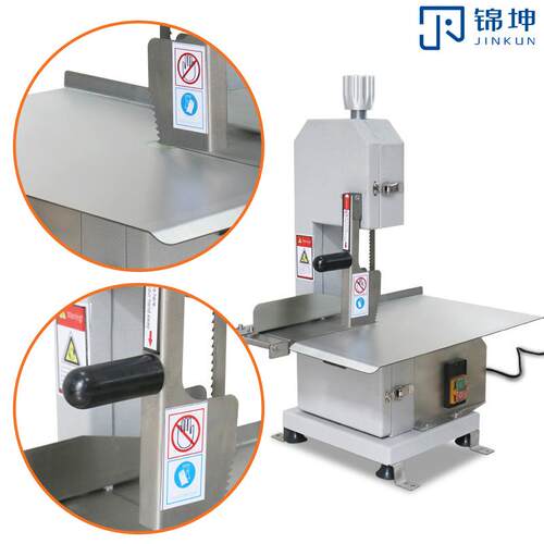 锦坤跨境锯骨机商用工厂直出不锈钢台面进口锯条JKB-120型台式锯