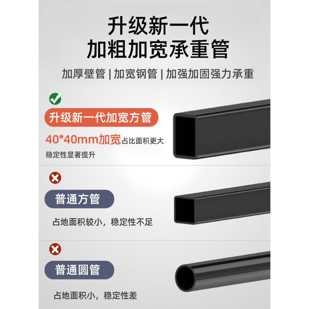 可折叠床家用人床1.2米午睡床双人床四折便携1.5米午休床硬板床