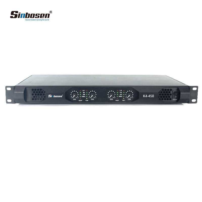 便携紧凑功放机家用会议室hifi功放迷你小功放450瓦*4通道