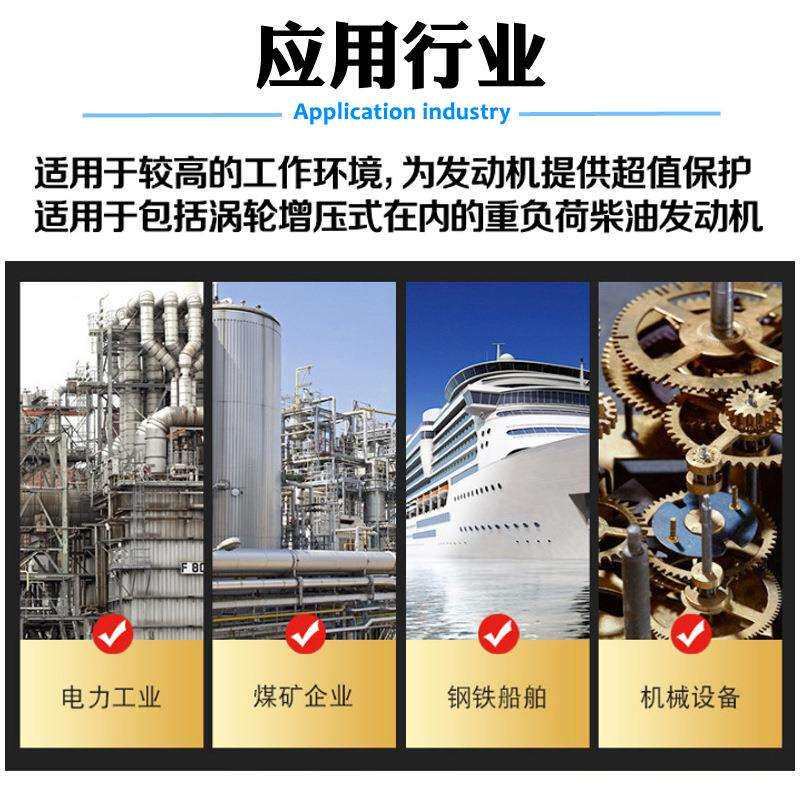现货直发长城柴机油 尊龙T300CF-4/20W50车辆发动机柴油机油