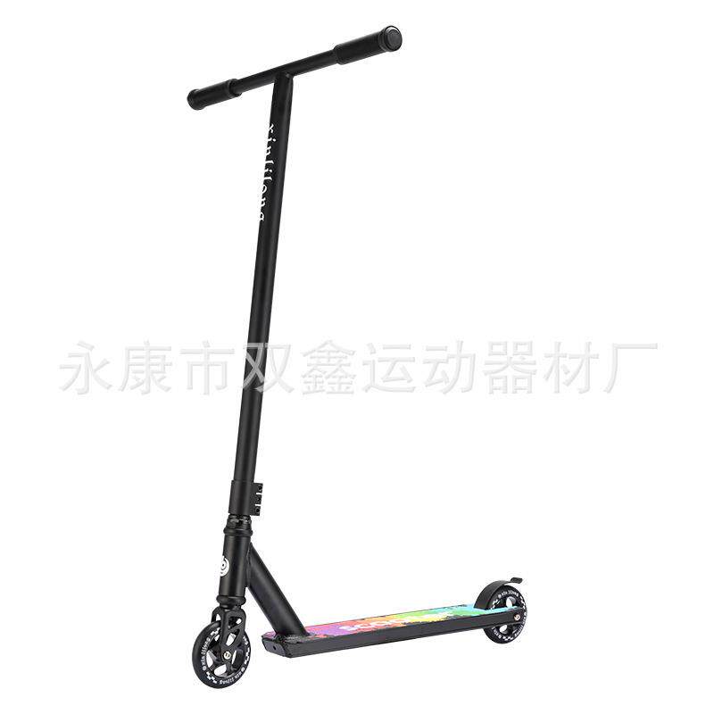 外贸成人滑板车专业特技车scooter极限运动花式跳跃两轮滑板车