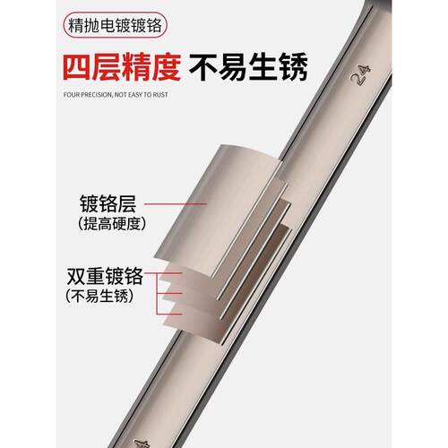 德国双向棘轮扳手快速梅花开口两用扳手工业级省力齿轮快扳工具