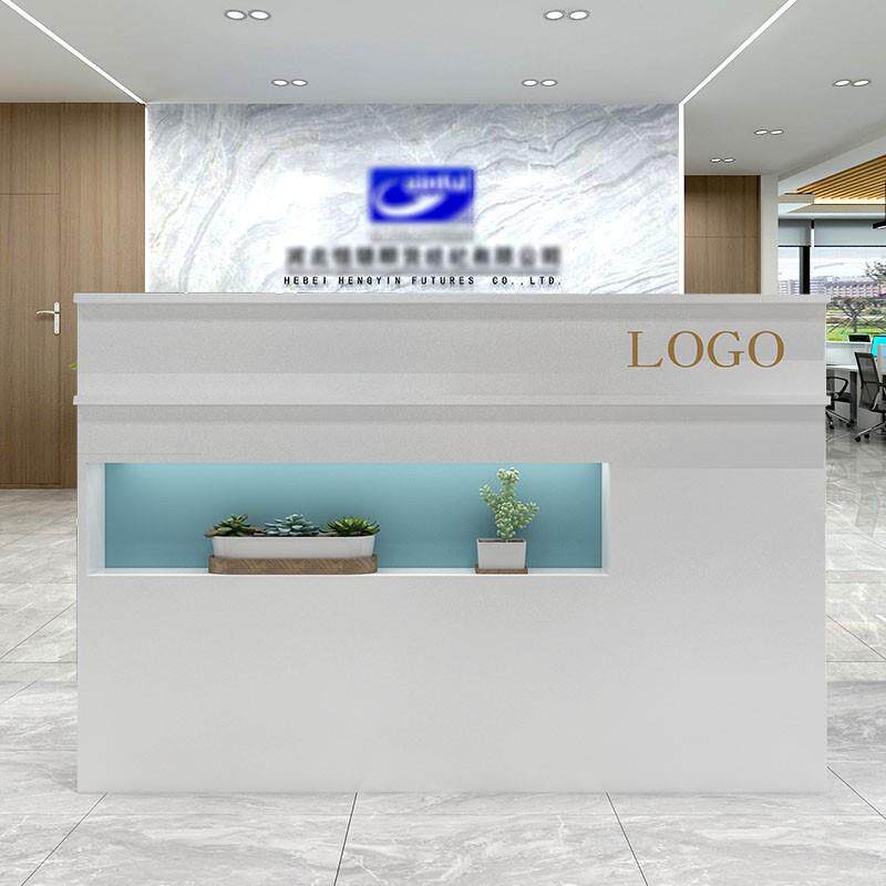 促销简约现代收银台小型柜台服装理发店便利店吧台超市前台接待台
