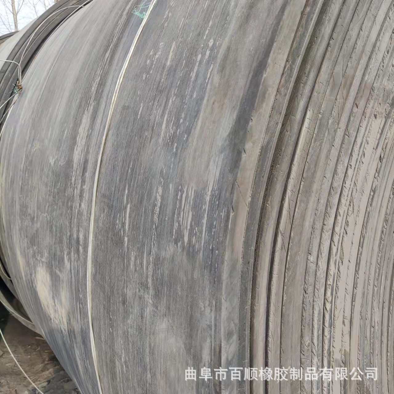 大量供应旧输送带 铺地传送带 尺寸裁剪3-6mm 纯橡胶及耐磨帆布垫