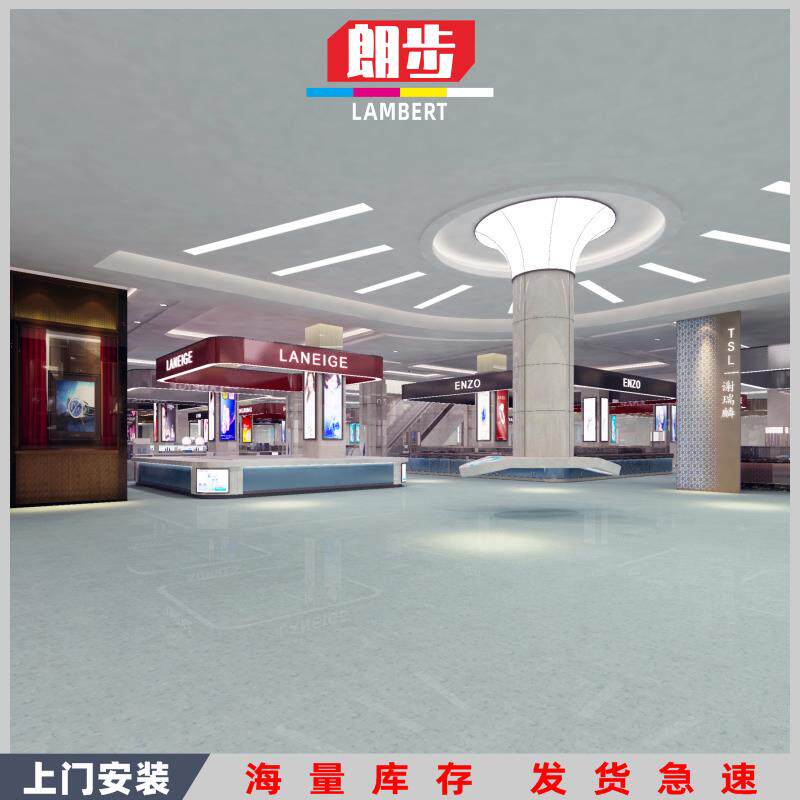 PVC地板厂家车间学校安装强化复合地胶加厚耐磨防水塑胶地垫