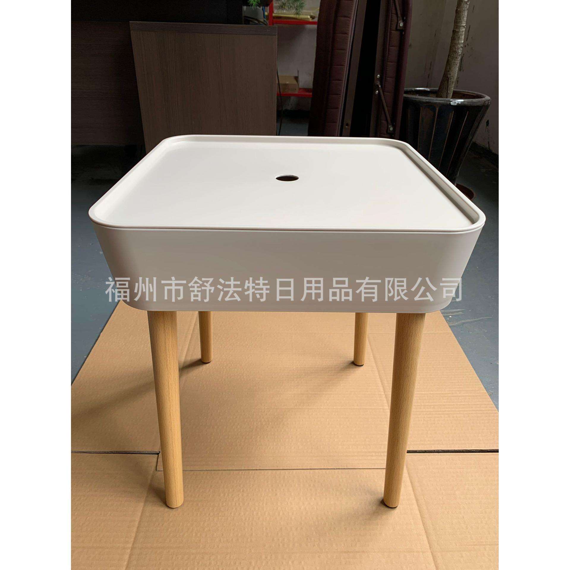 茶几客厅沙发边几带盖置物小方柜迷你边桌柜角桌轻便网红可移动方